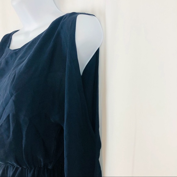 Alice + Olivia Silk cold shoulder minidresss M - Picture 8 of 13